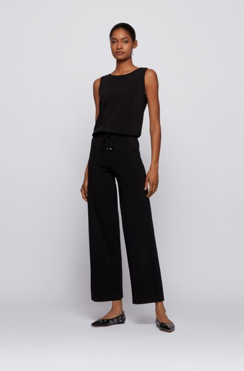 Boss Jumpsuit Fissah 50454459 μαύρη
