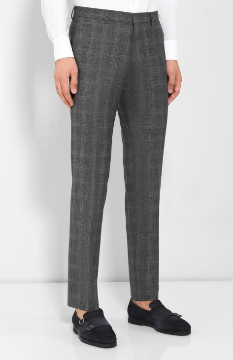 Boss Trousers Genius5 50417708 γκρι