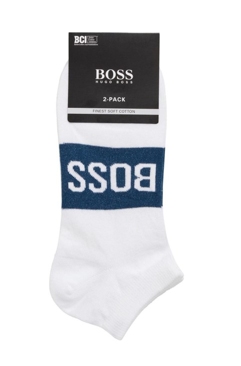 κάλτσες λογότυπο Boss 2 Pack 50428744 Navy
