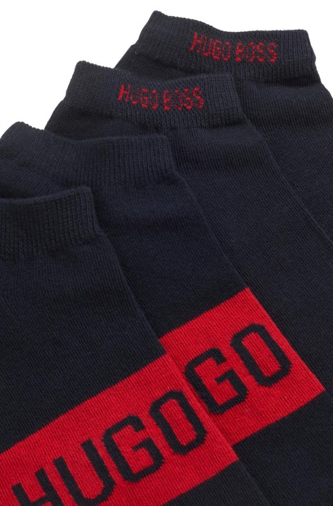 κάλτσες λογότυπο Boss 2 Pack 50428744 Navy
