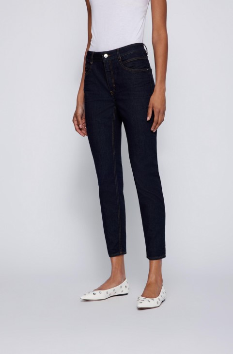 Boss Jeans Slim Crop 50441201 Navy
