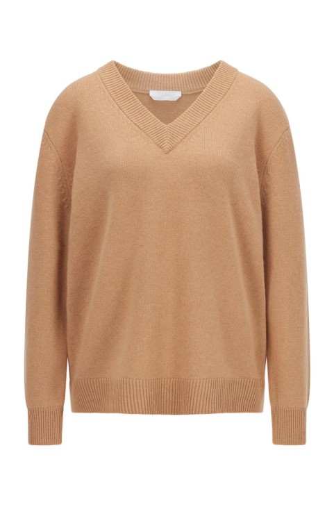 Boss Cashmere Knit Frynnie 50459504 Camel
