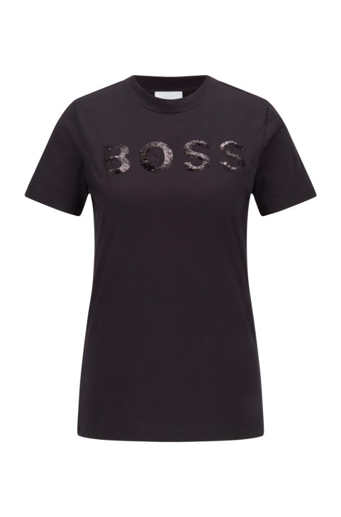 Boss S/s Tee C Elogo 50464505 μαύρο