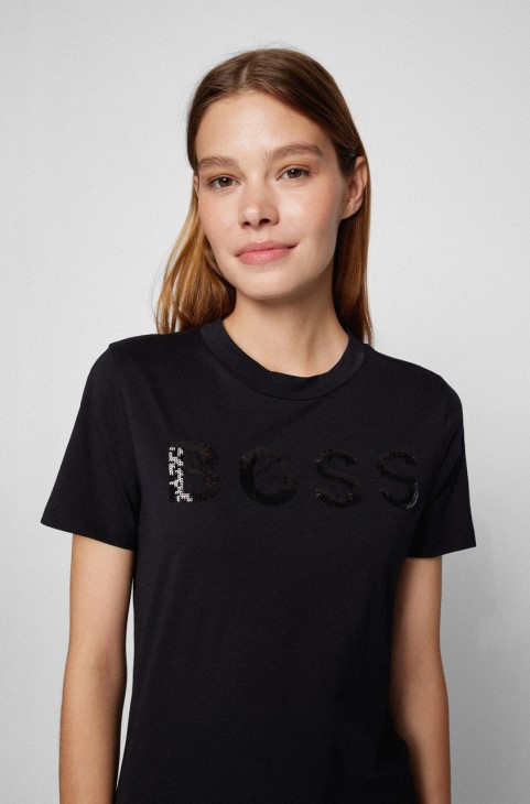 Boss S/s Tee C Elogo 50464505 μαύρο
