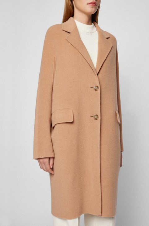 Boss Coat Catalla 50461276 Camel