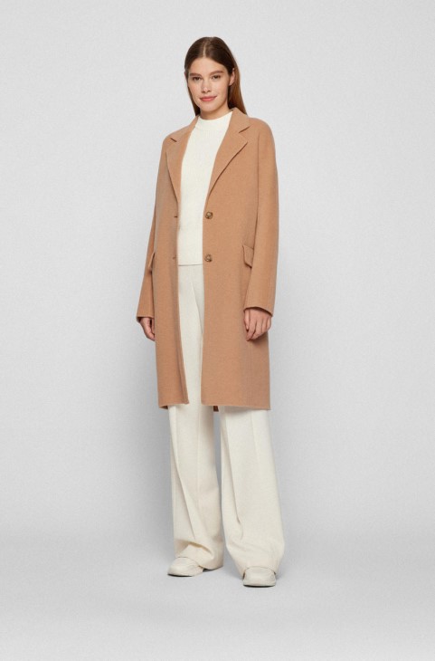 Boss Coat Catalla 50461276 Camel
