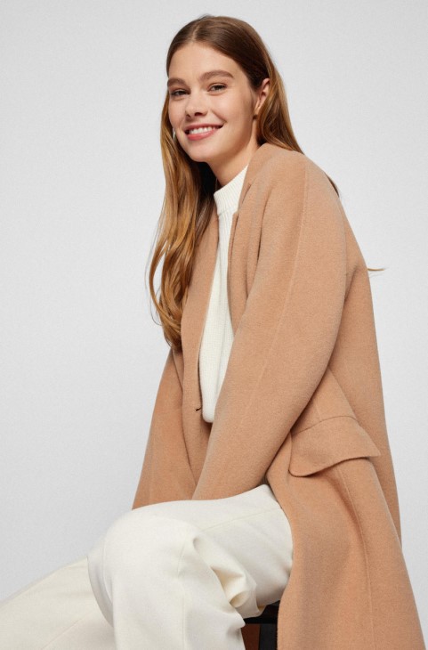 Boss Coat Catalla 50461276 Camel
