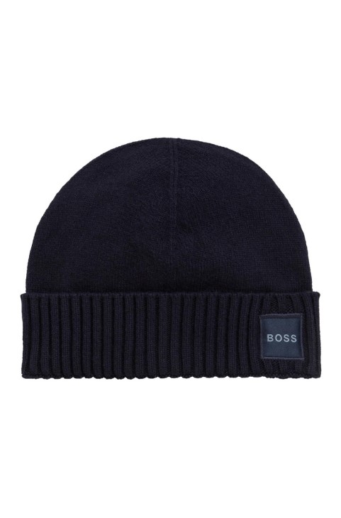 Boss Beanie Akotanos 50455928 Darkgrey