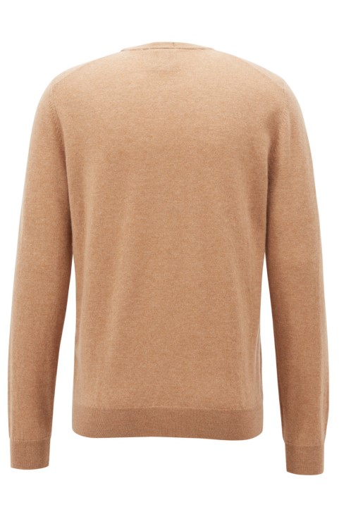 Boss Cashmere Knit - T-borello - 50374410 Camel
