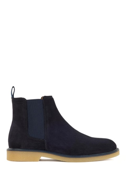 Boss Suede Boot Tunley 50460014 σκούρο καφέ
