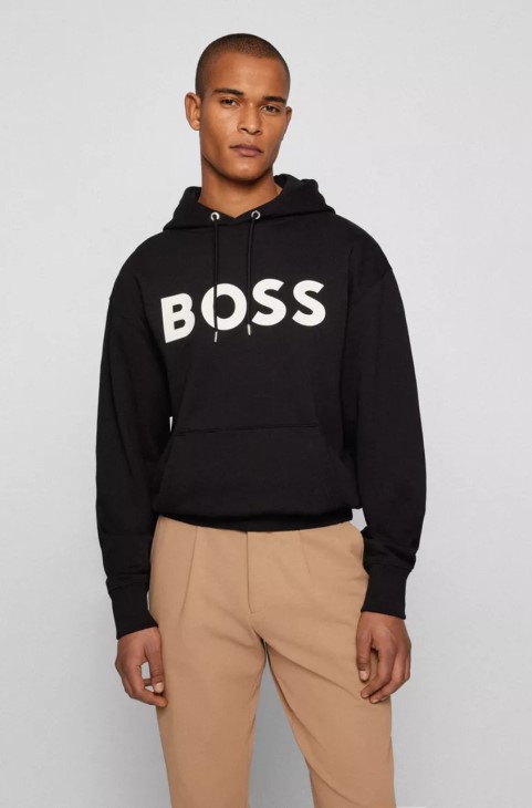 Boss Unisex Hoodie Sullivan 50477050 μαύρο
