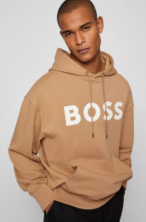 Boss Unisex Hoodie Sullivan 50477050 μαύρο
