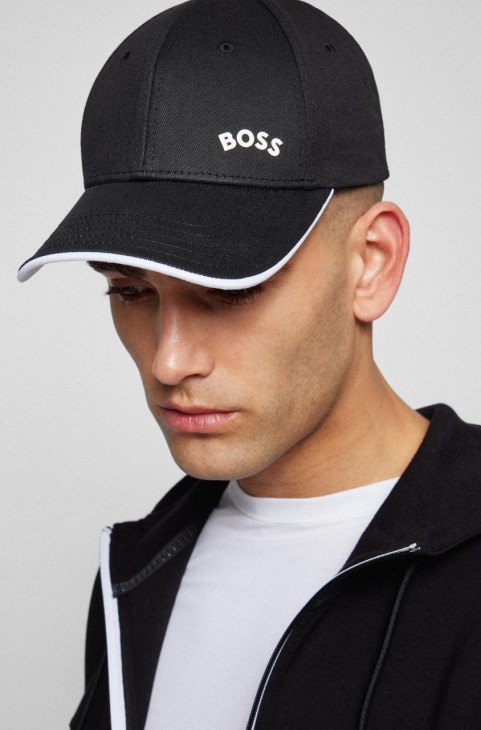 Boss Cap Curved 50468257 μαύρο
