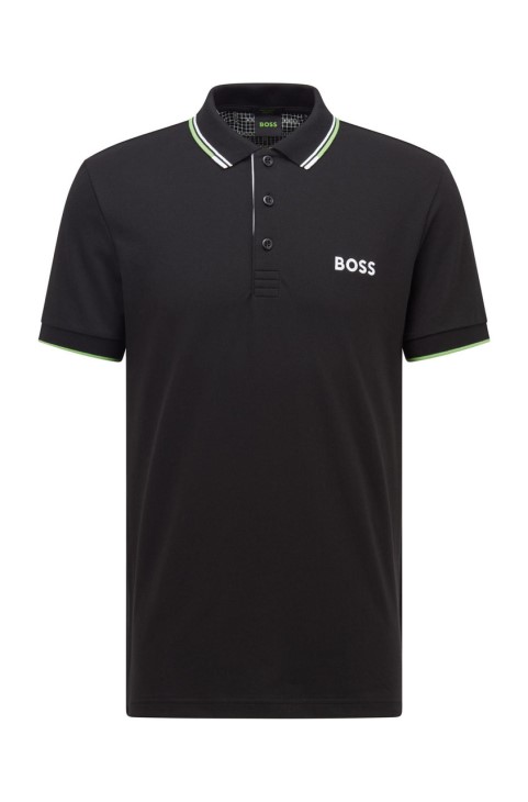 Boss Polo Paddy Pro Nos 50469102 μαύρο