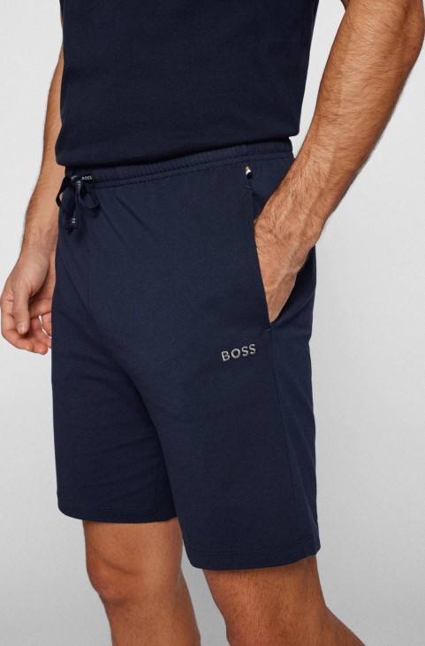 Boss Sleepwear κοντό 50469561 μαύρο
