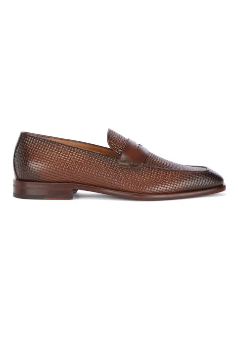 Boss Loafers Lisbon 50471000 καφέ
