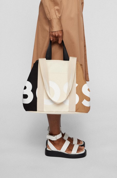 Boss Bag Deva Tote 50471922 ανοιχτό μπεζ
