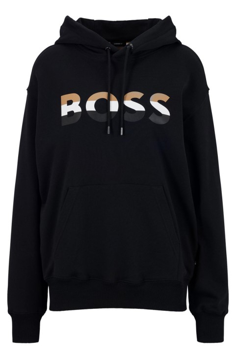 Boss Unisex Hoodie Econy 50491404 μαύρο
