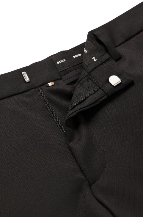 Boss Trouser-wenten 50469184 μαύρο
