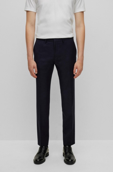 Boss Trouser-wenten 50469184 μαύρο
