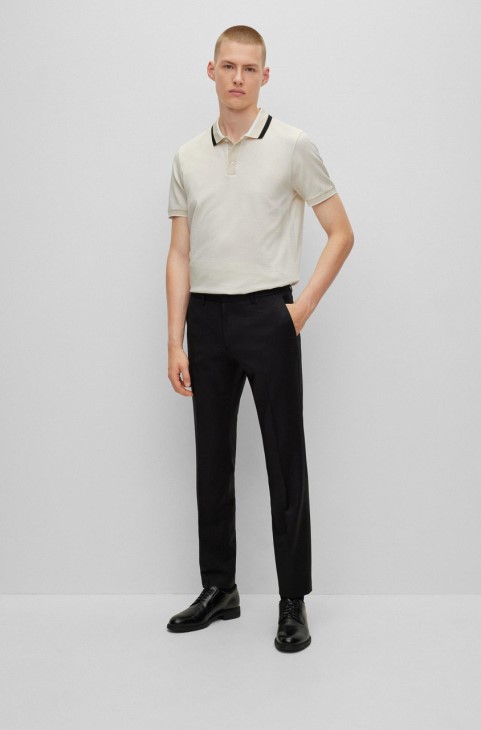 Boss Trouser-wenten 50469184 μαύρο
