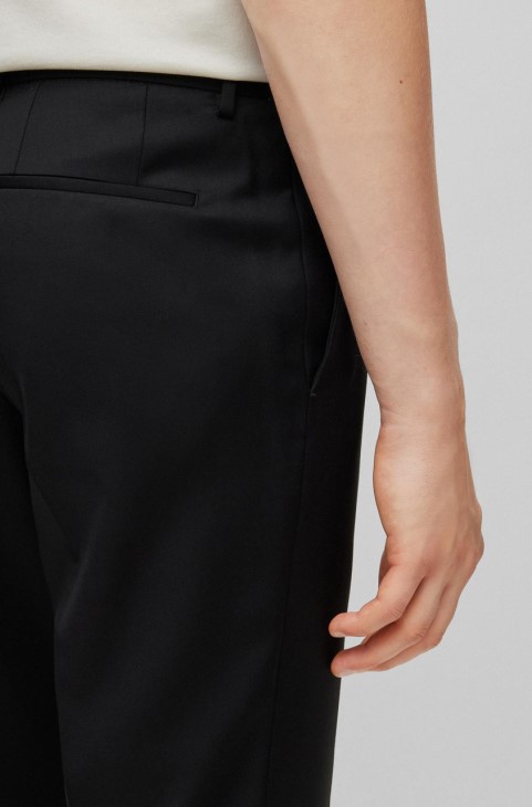 Boss Trouser-wenten 50469184 μαύρο
