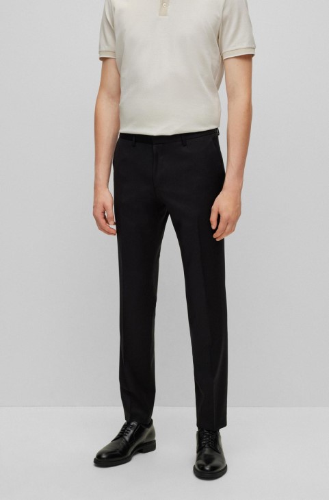 Boss Trouser-wenten 50469184 μαύρο
