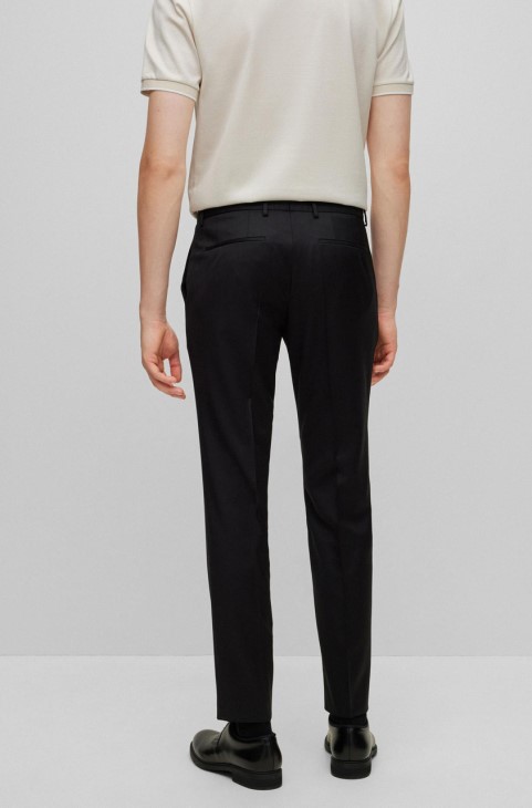 Boss Trouser-wenten 50469184 μαύρο
