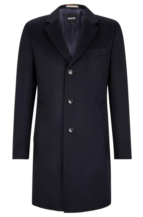 Boss Coat H-hyde 50479756 σκούρο μπλε