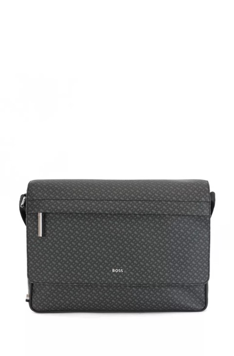 Boss Messenger Bag Byron 50472929 μαύρη