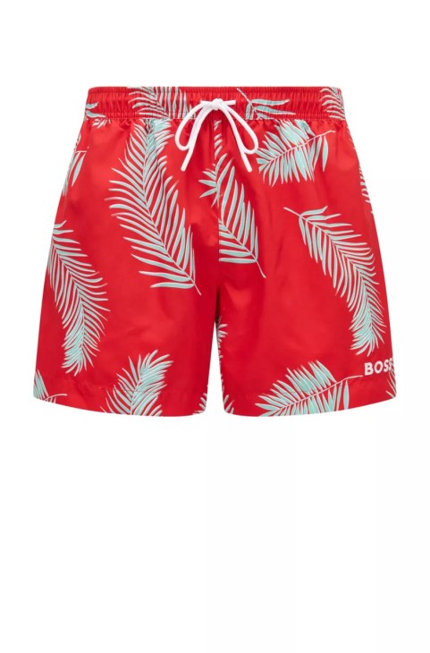 Boss Swim Shorts Turtle 50473907 κόκκινο