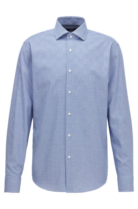 Boss L/s Shirt Gordon 50421962 Medblue