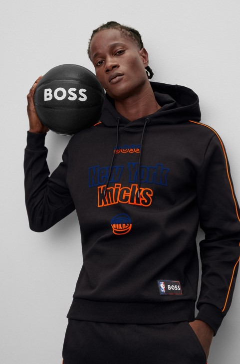 Boss & Nba Hoodies με βαμβάκι
