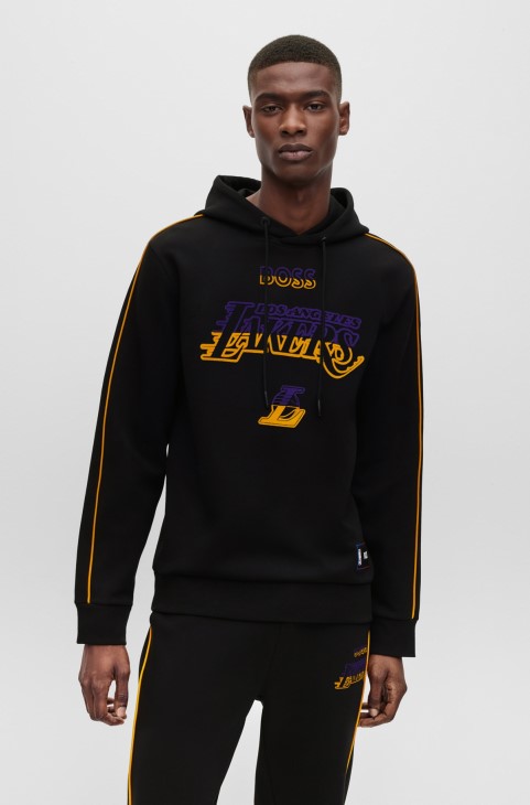 Boss & Nba Hoodie από βαμβάκι
